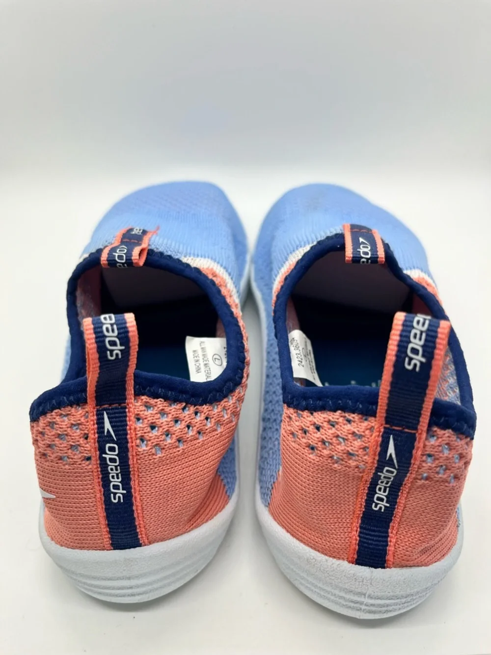 🏝️Speedo Womens Surf Strider Slip-On Knit Water Shoes Sz L (9-10) - Picture 2 of 4